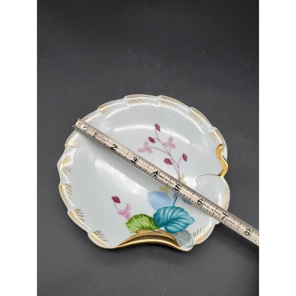 UCAGCO JAPAN Hand Painted China Plate Occupied Japan Gold Gilded VINTAGE - Picture 10 of 12